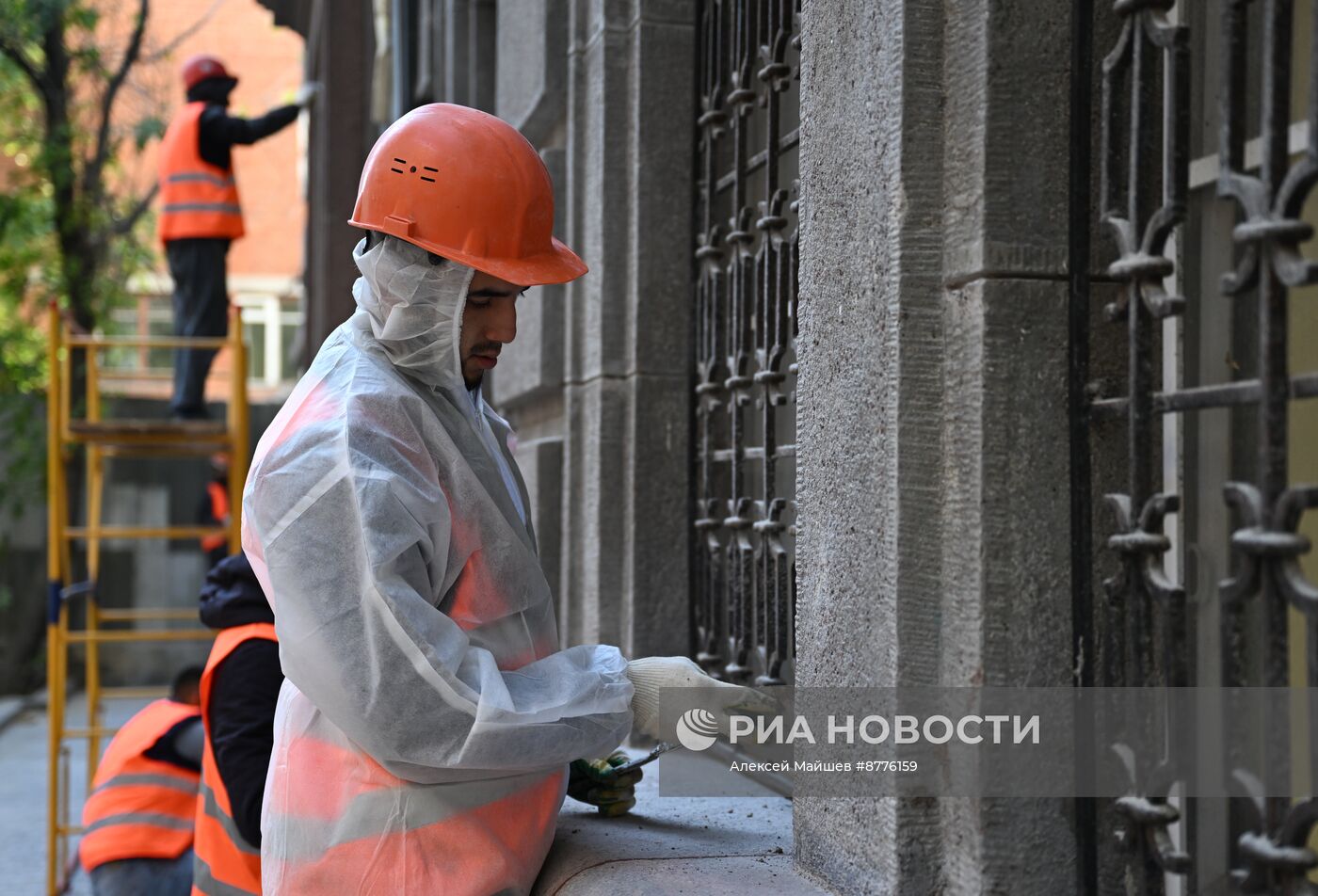 Реставрация Дома актеров Большого театра