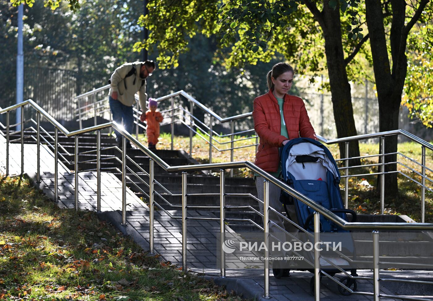 Теплая погода в Москве 