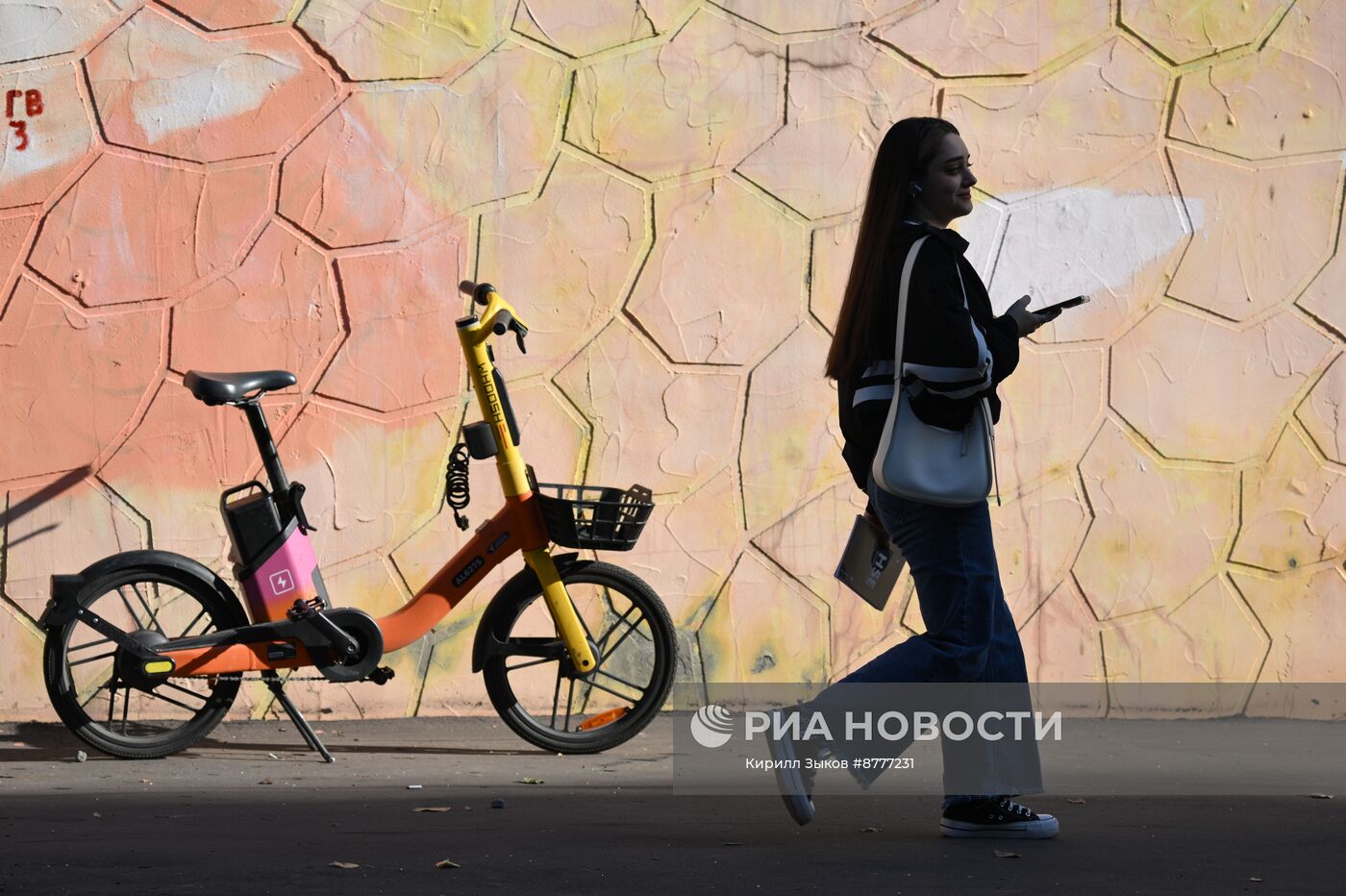 Теплая погода в Москве