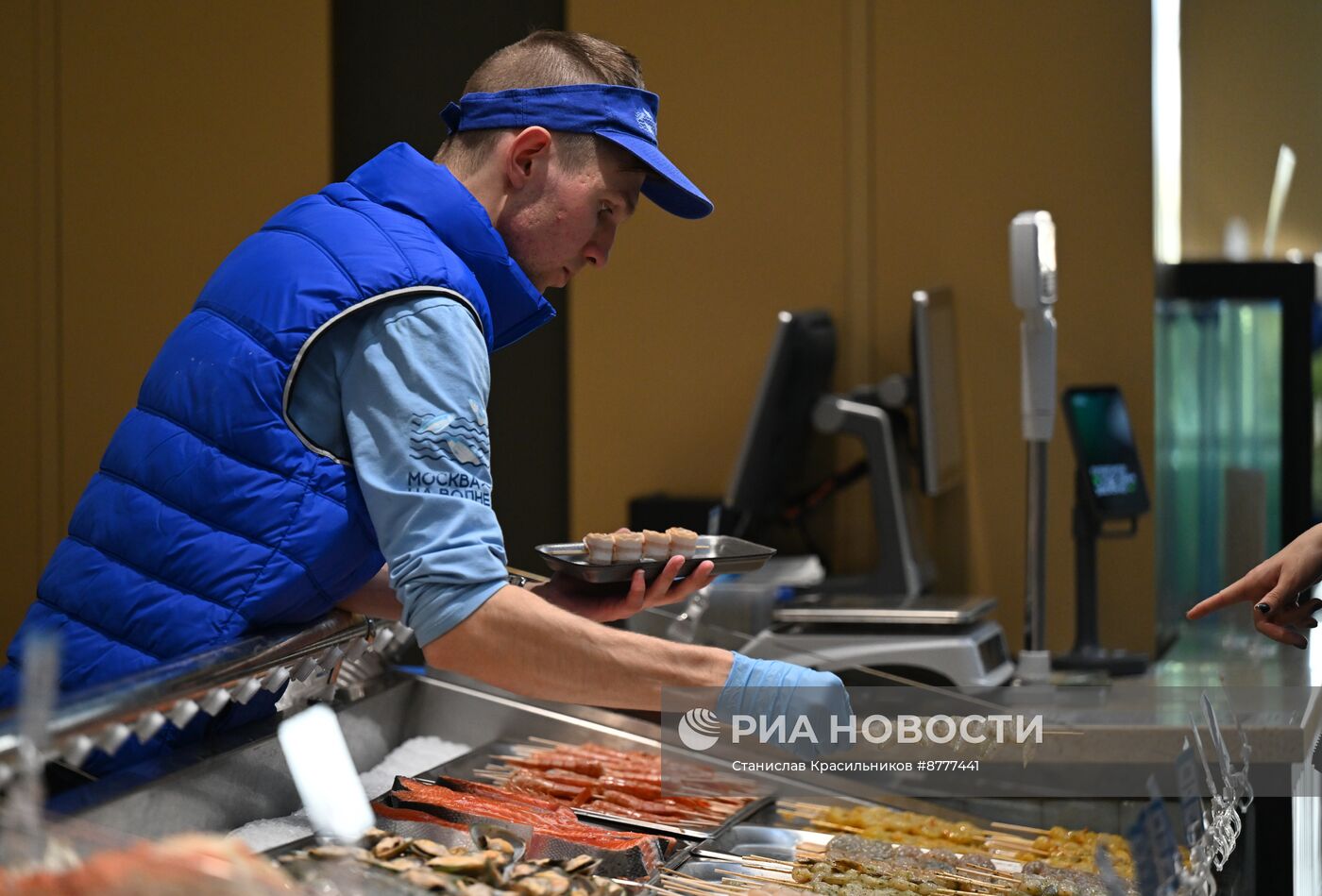 Рыбный рынок "Москва – на волне" в Митино