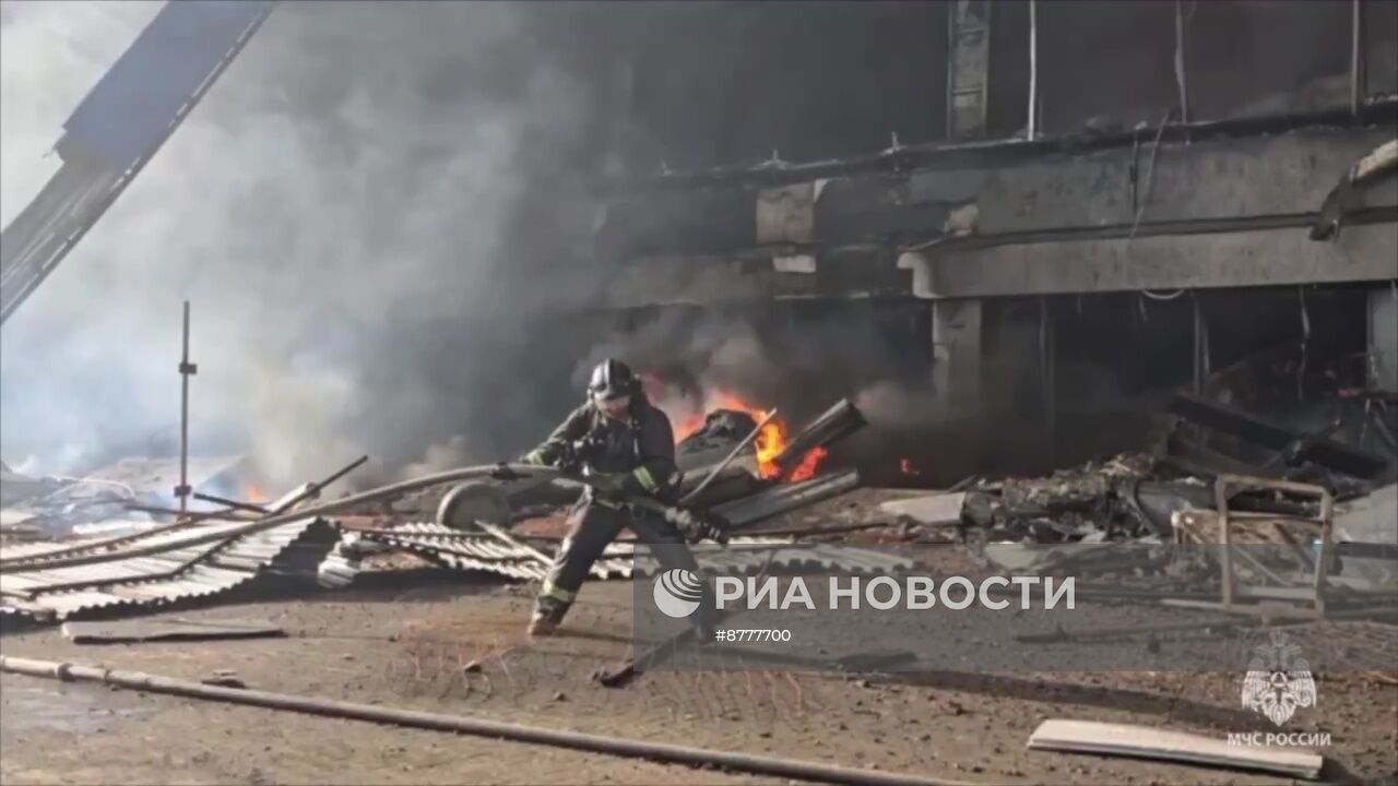 В Хабаровске сгорел музыкальный театр