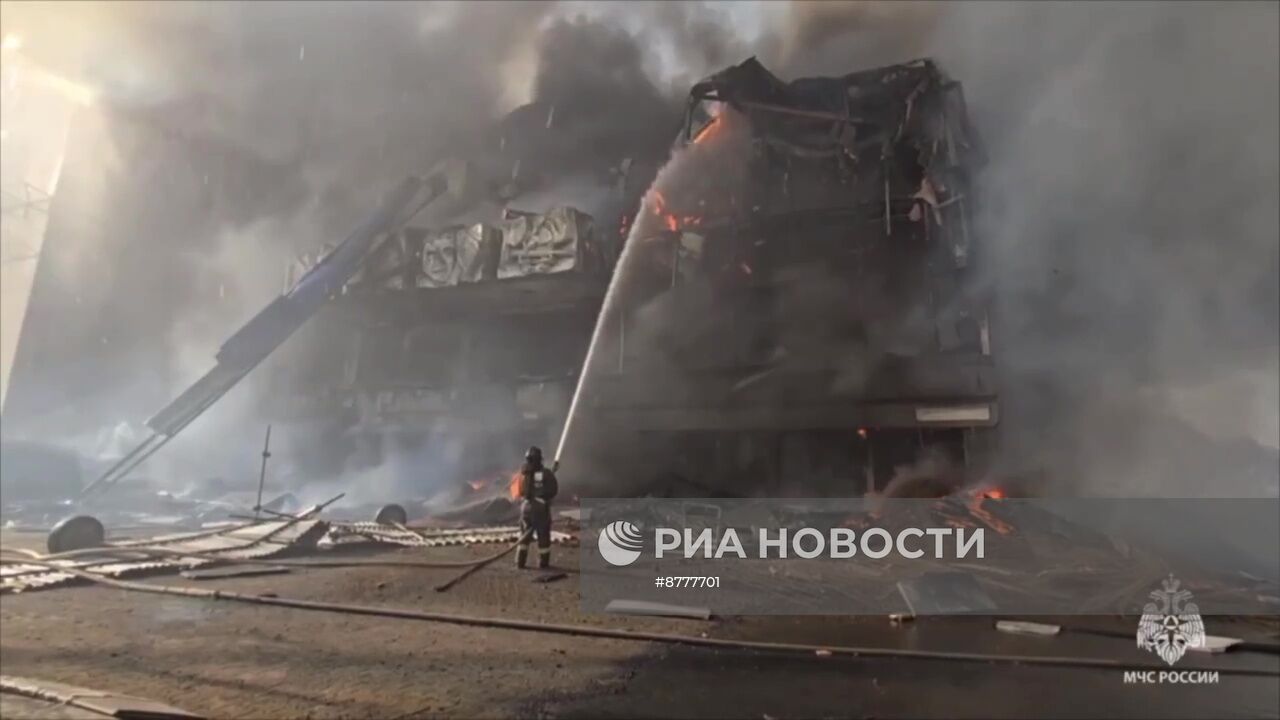 В Хабаровске сгорел музыкальный театр