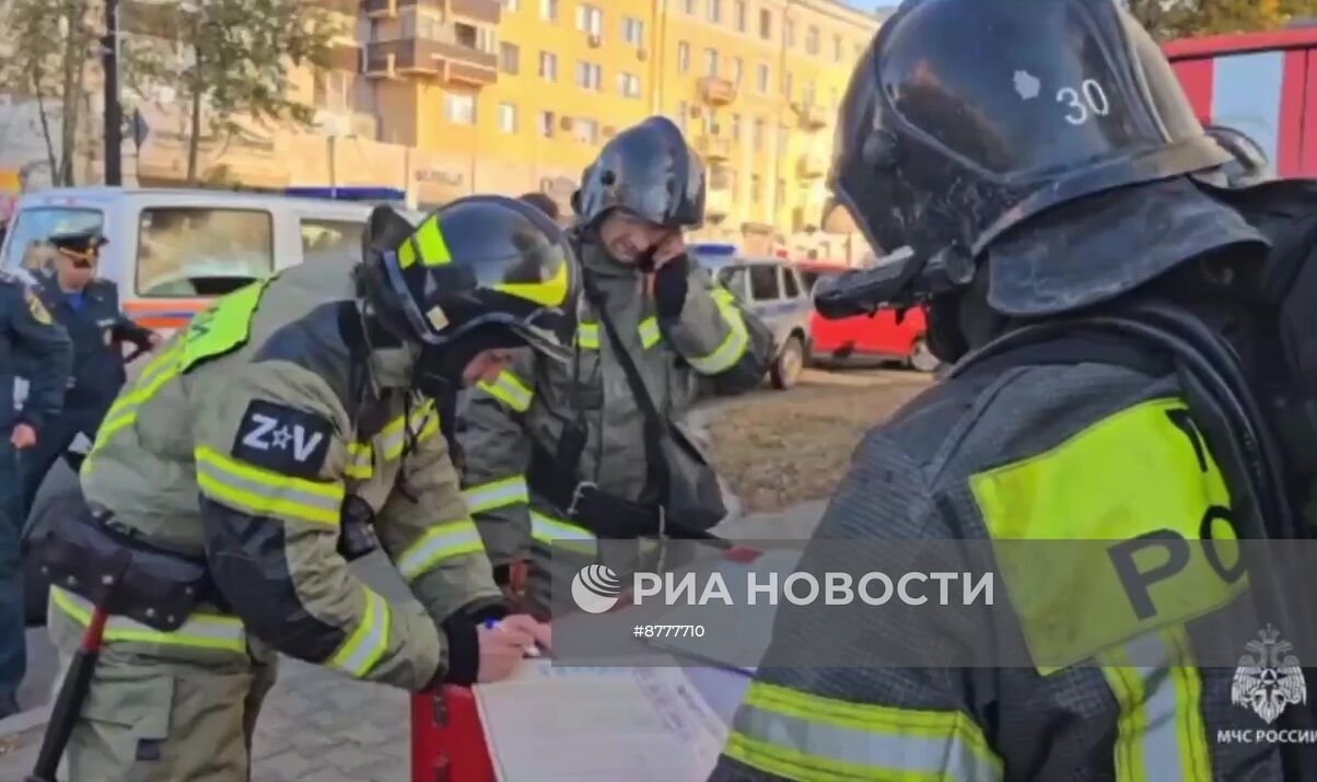 В Хабаровске сгорел музыкальный театр