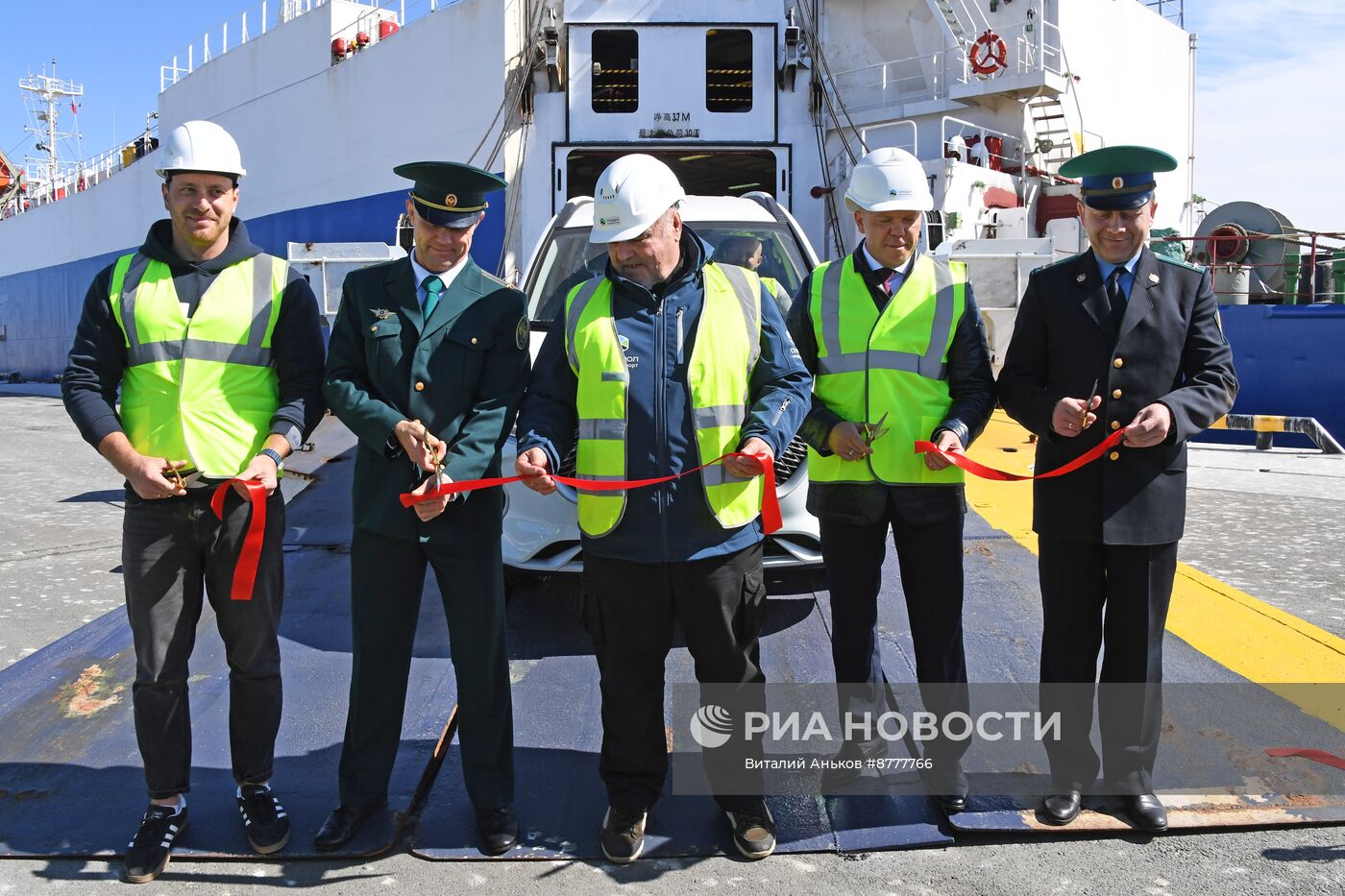 Первый импортный груз оформлен в новом морском пункте пропуска Суходол в Приморье