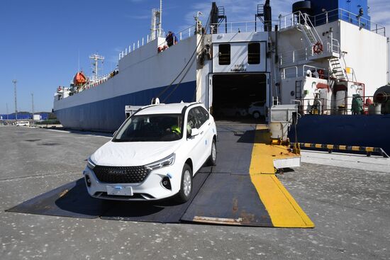 Первый импортный груз оформлен в новом морском пункте пропуска Суходол в Приморье