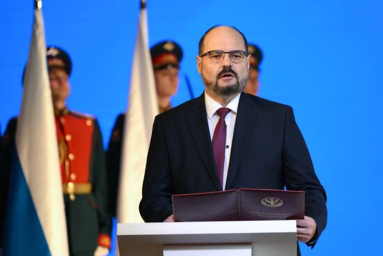 Инаугурация главы Республики Алтай А. Турчака