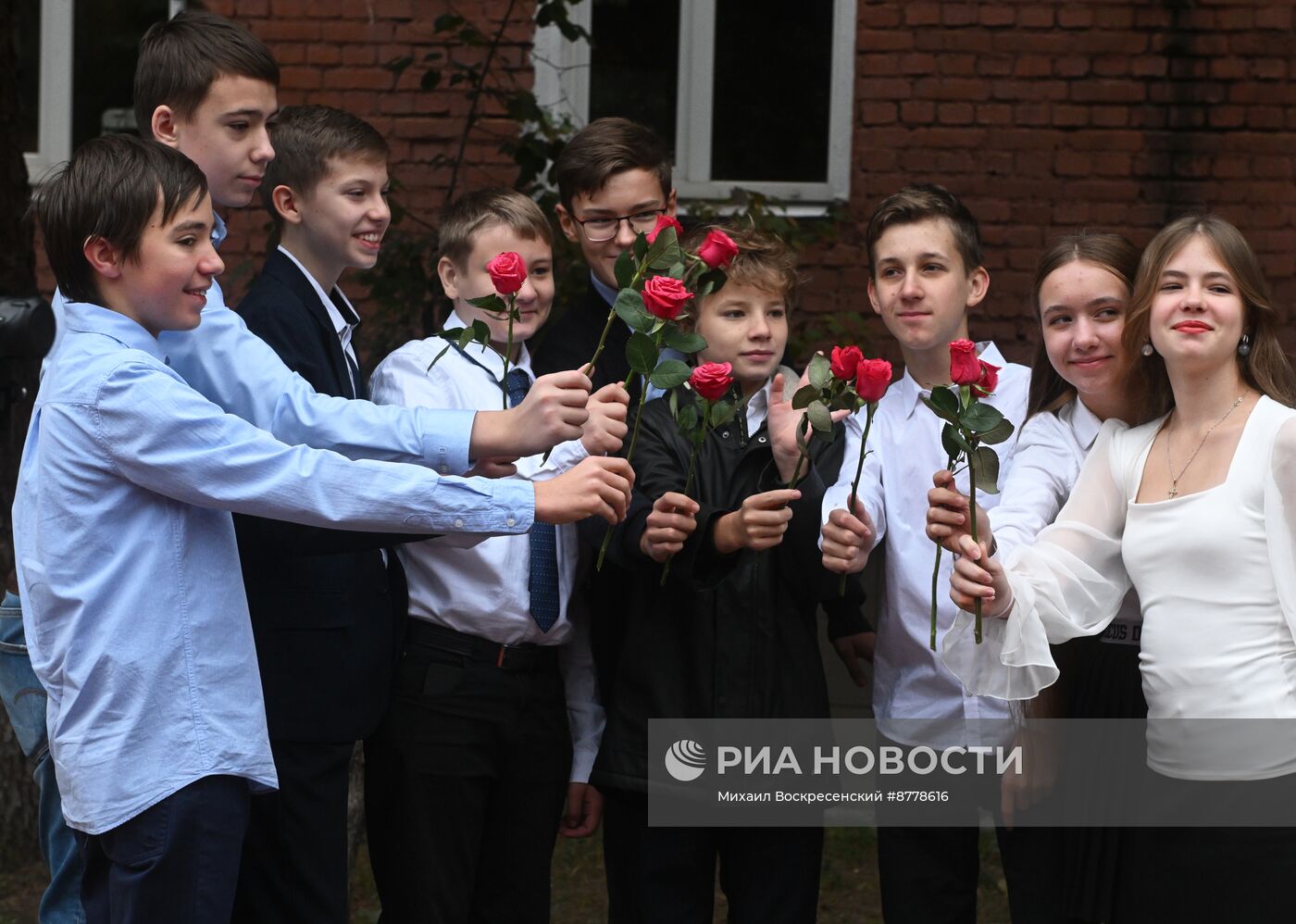 Празднование Дня учителя в Москве