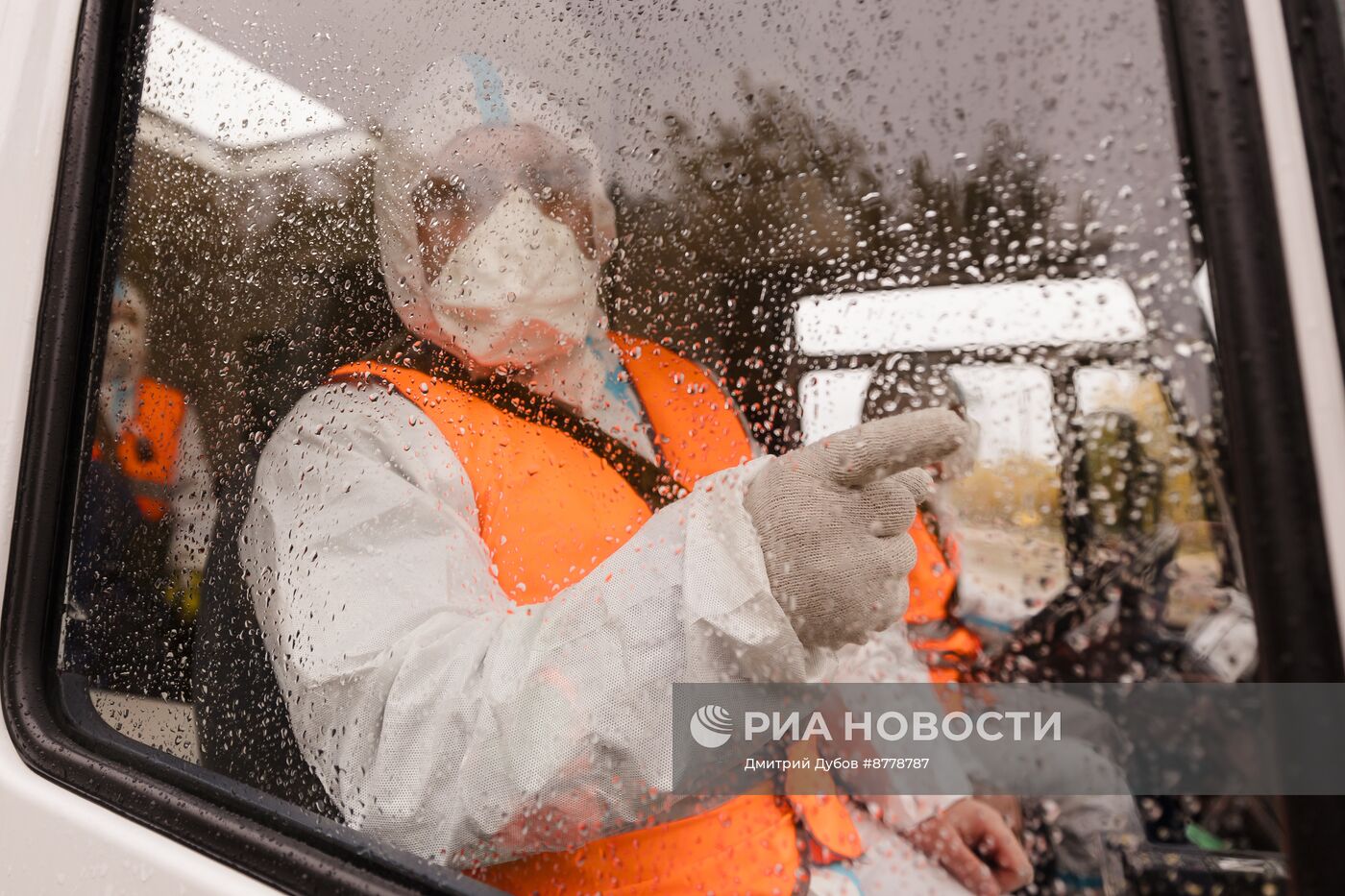 Учения по ликвидации радиационной аварии на Кольской АЭС