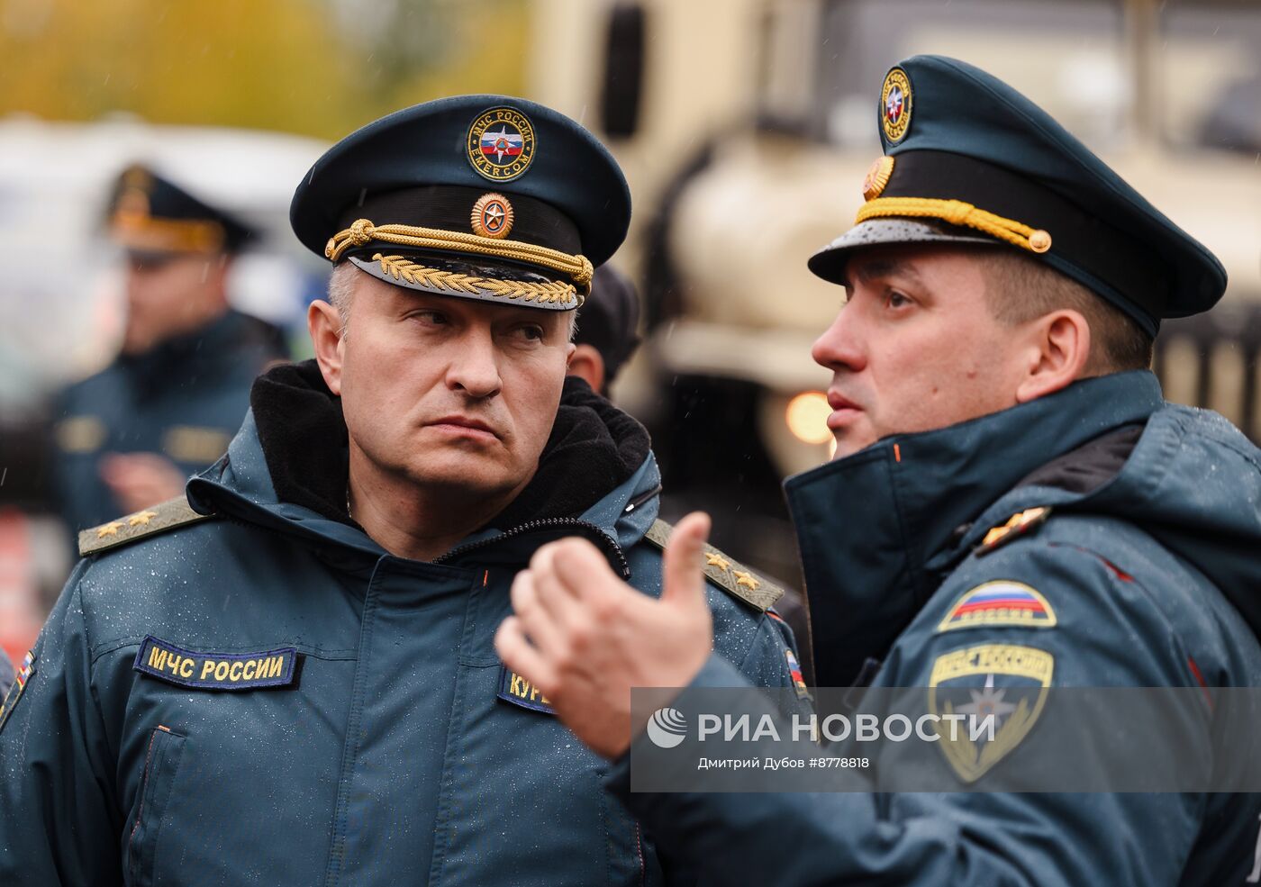 Учения по ликвидации радиационной аварии на Кольской АЭС