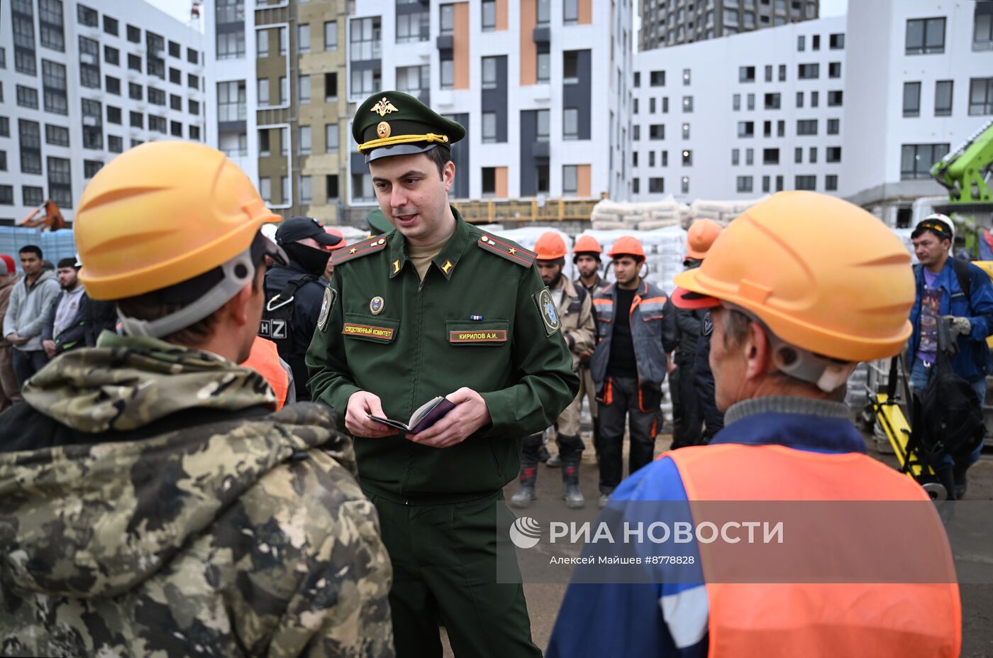 Рейд по выявлению нелегальных мигрантов в Москве 