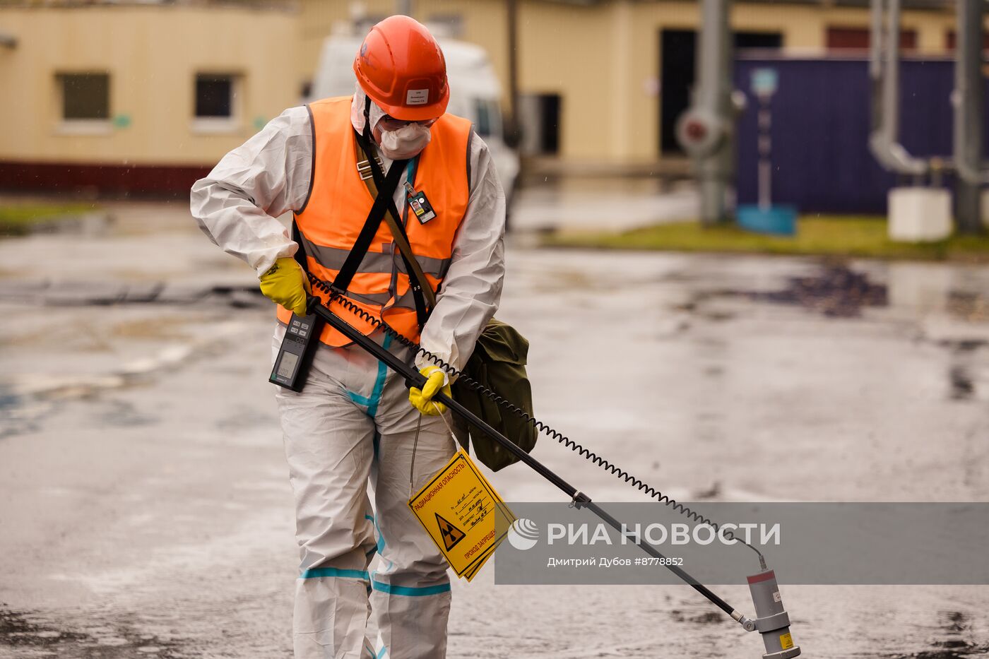 Учения по ликвидации радиационной аварии на Кольской АЭС