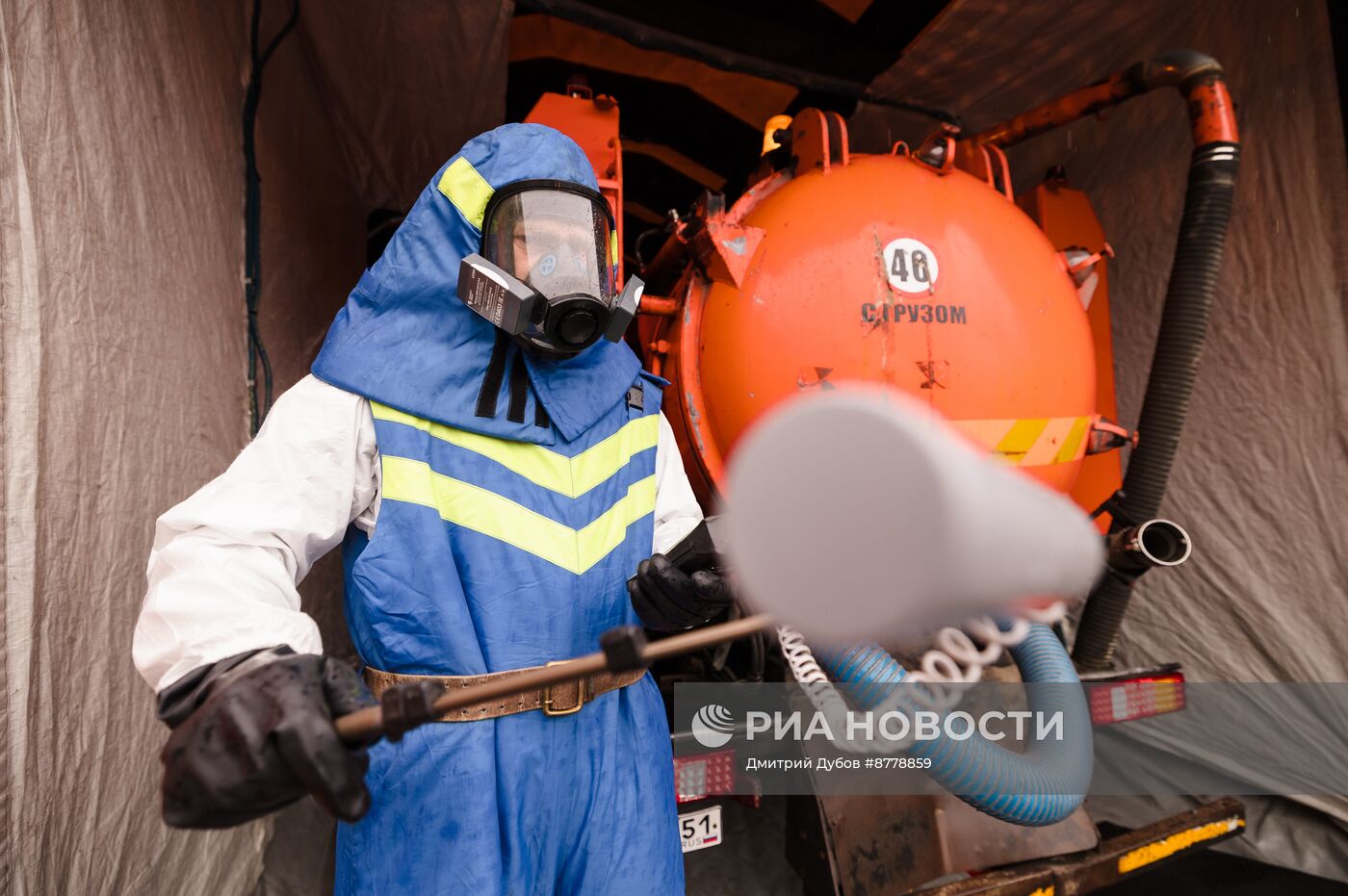 Учения по ликвидации радиационной аварии на Кольской АЭС