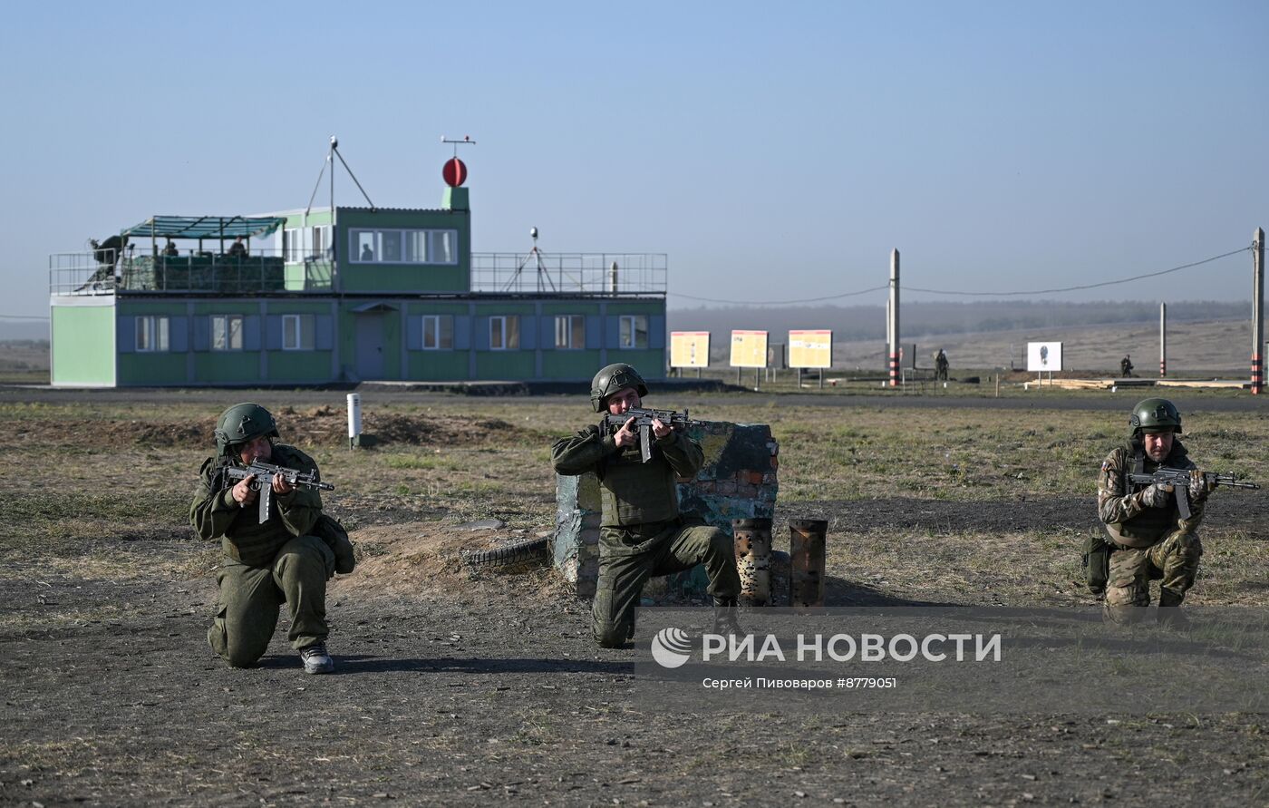 Подготовка штурмовых групп ЮВО перед отправкой в зону спецоперации