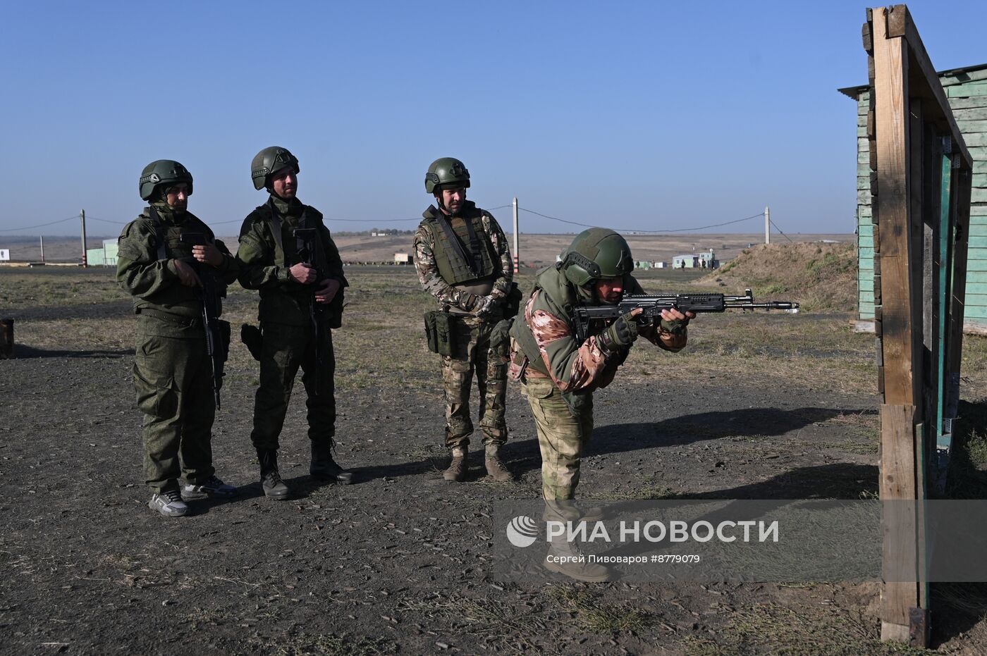 Подготовка штурмовых групп ЮВО перед отправкой в зону спецоперации