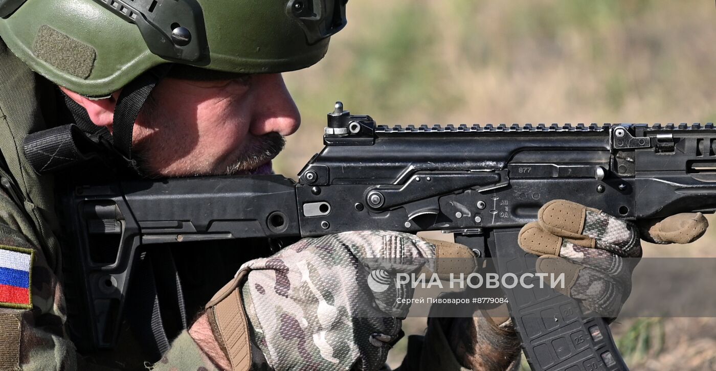 Подготовка штурмовых групп ЮВО перед отправкой в зону спецоперации