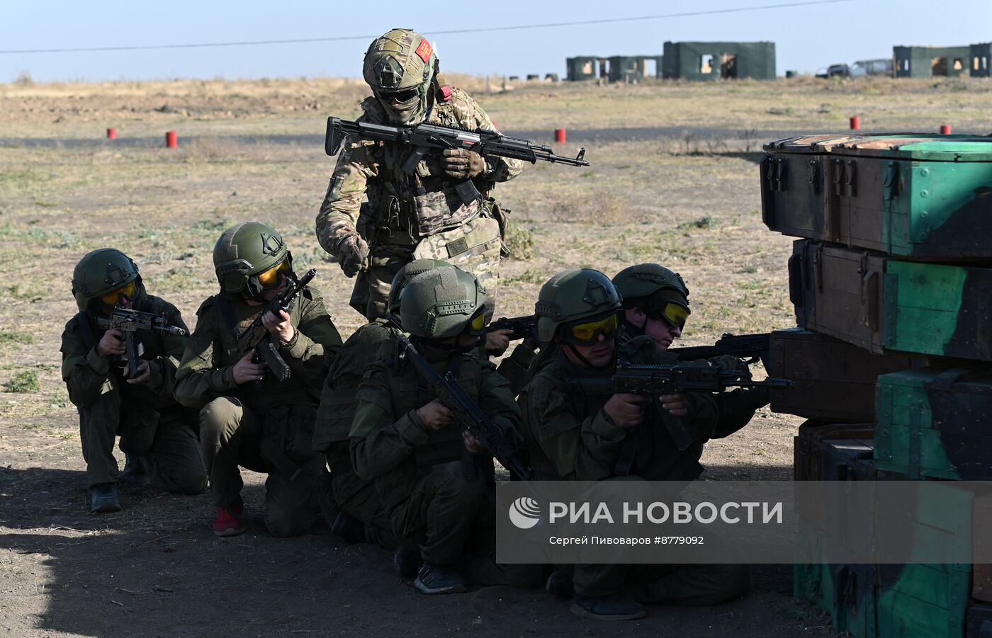 Подготовка штурмовых групп ЮВО перед отправкой в зону спецоперации