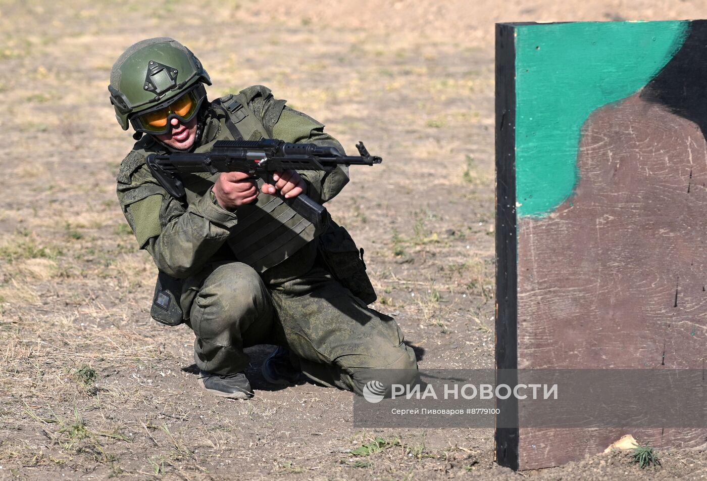 Подготовка штурмовых групп ЮВО перед отправкой в зону спецоперации