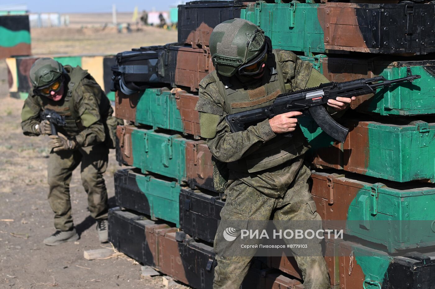 Подготовка штурмовых групп ЮВО перед отправкой в зону спецоперации