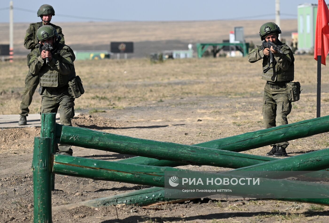 Подготовка штурмовых групп ЮВО перед отправкой в зону спецоперации