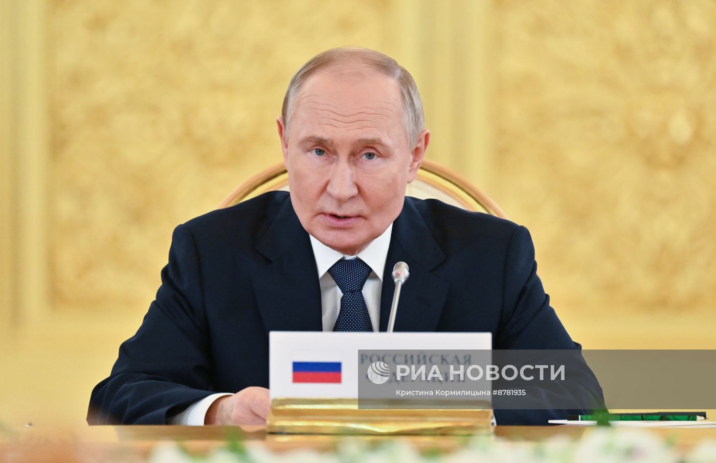 Президент Владимир Путин принял участие в заседании Совета глав государств СНГ