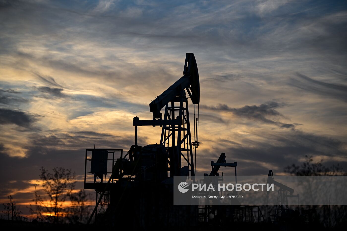 Нефтяные качалки в Татарстане 