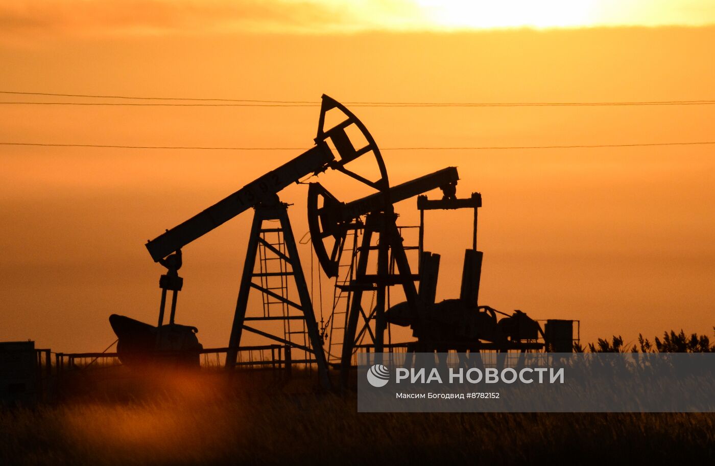 Нефтяные качалки в Татарстане 