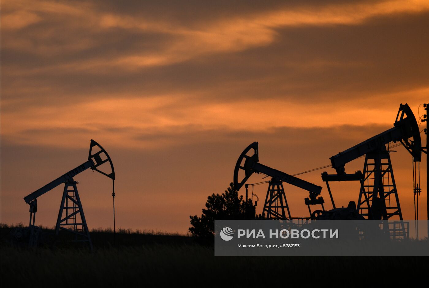 Нефтяные качалки в Татарстане 