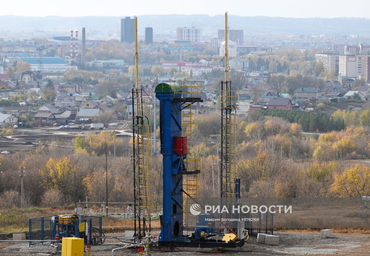 Нефтяные качалки в Татарстане 