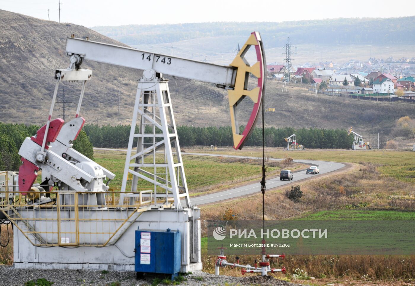 Нефтяные качалки в Татарстане 