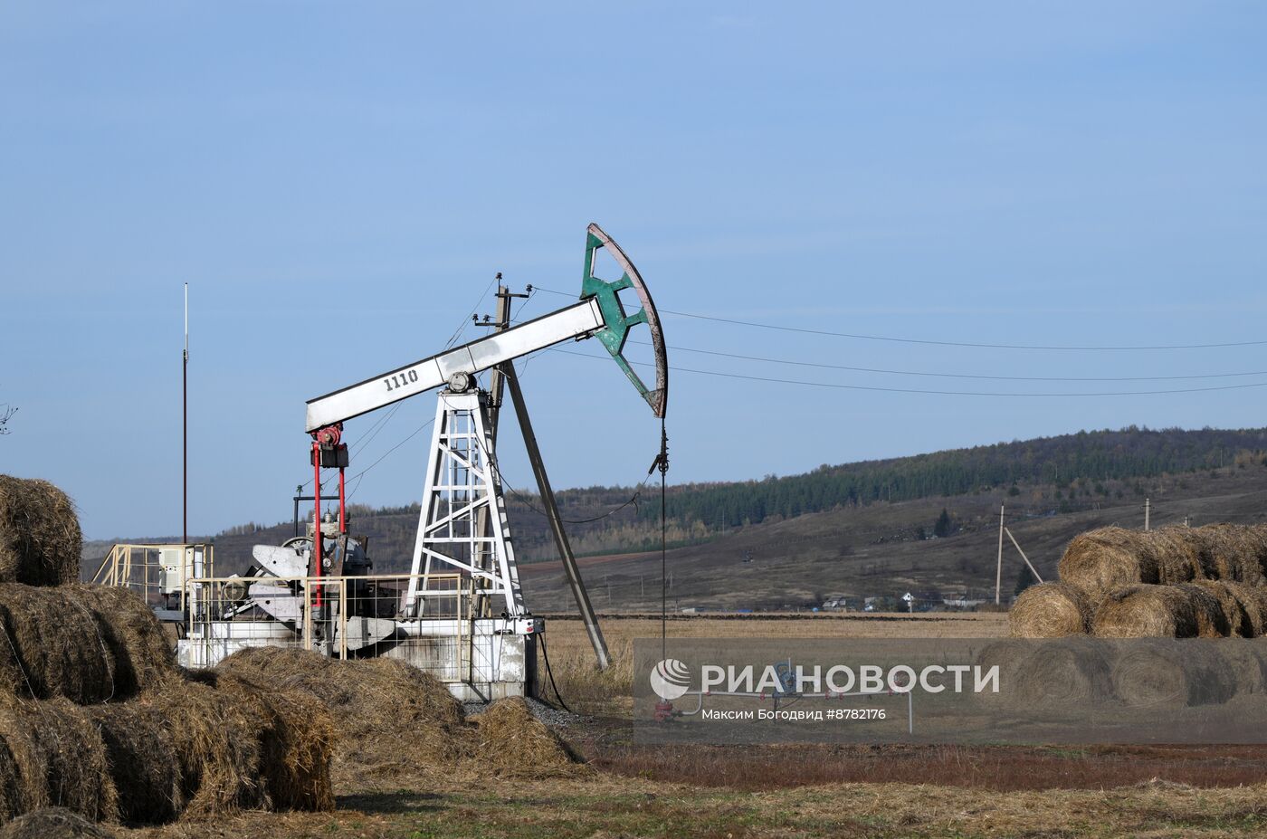 Нефтяные качалки в Татарстане 