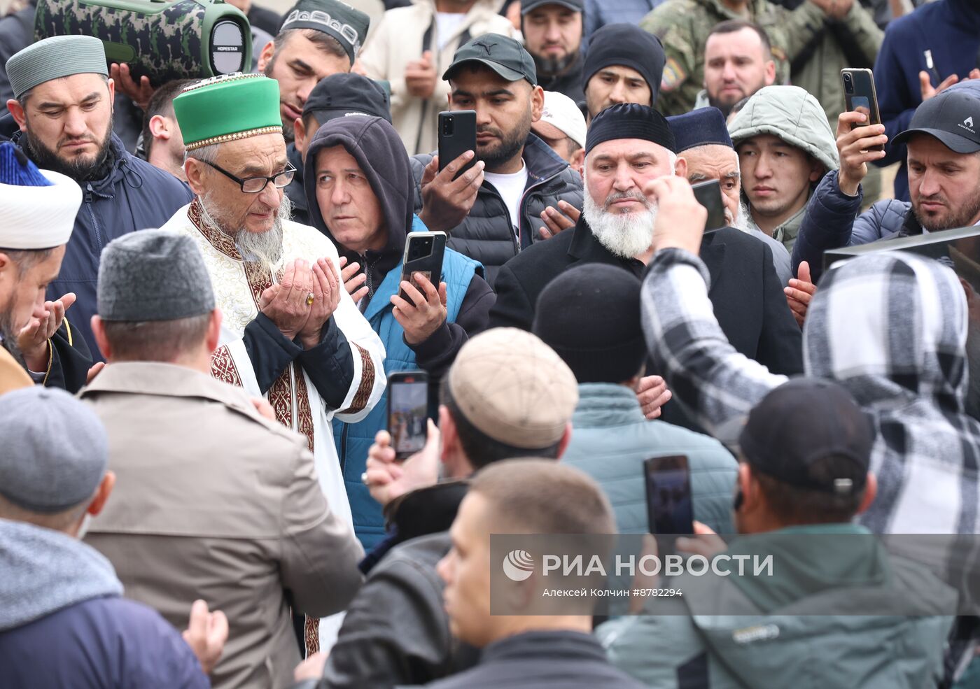 Закладка первого камня в основание Мусульманского комплекса в Екатеринбурге