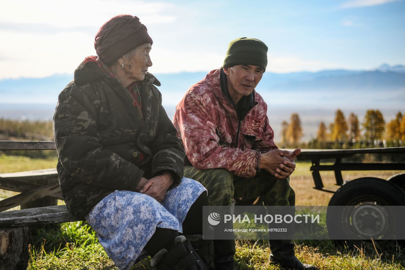 Чабанская стоянка в Республике Алтай