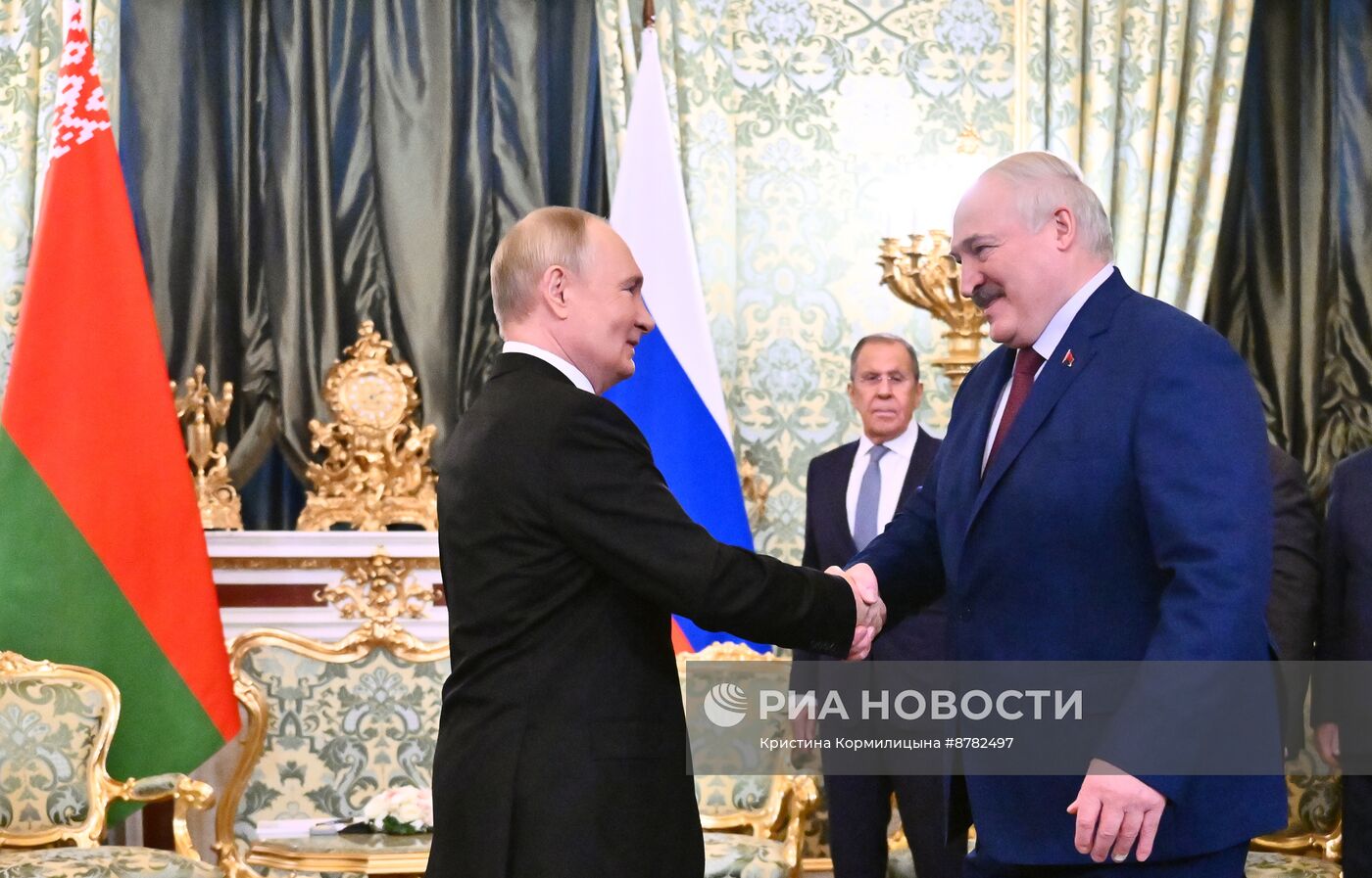 Президент Владимир Путин провел переговоры с президентом Белоруссии Александром Лукашенко