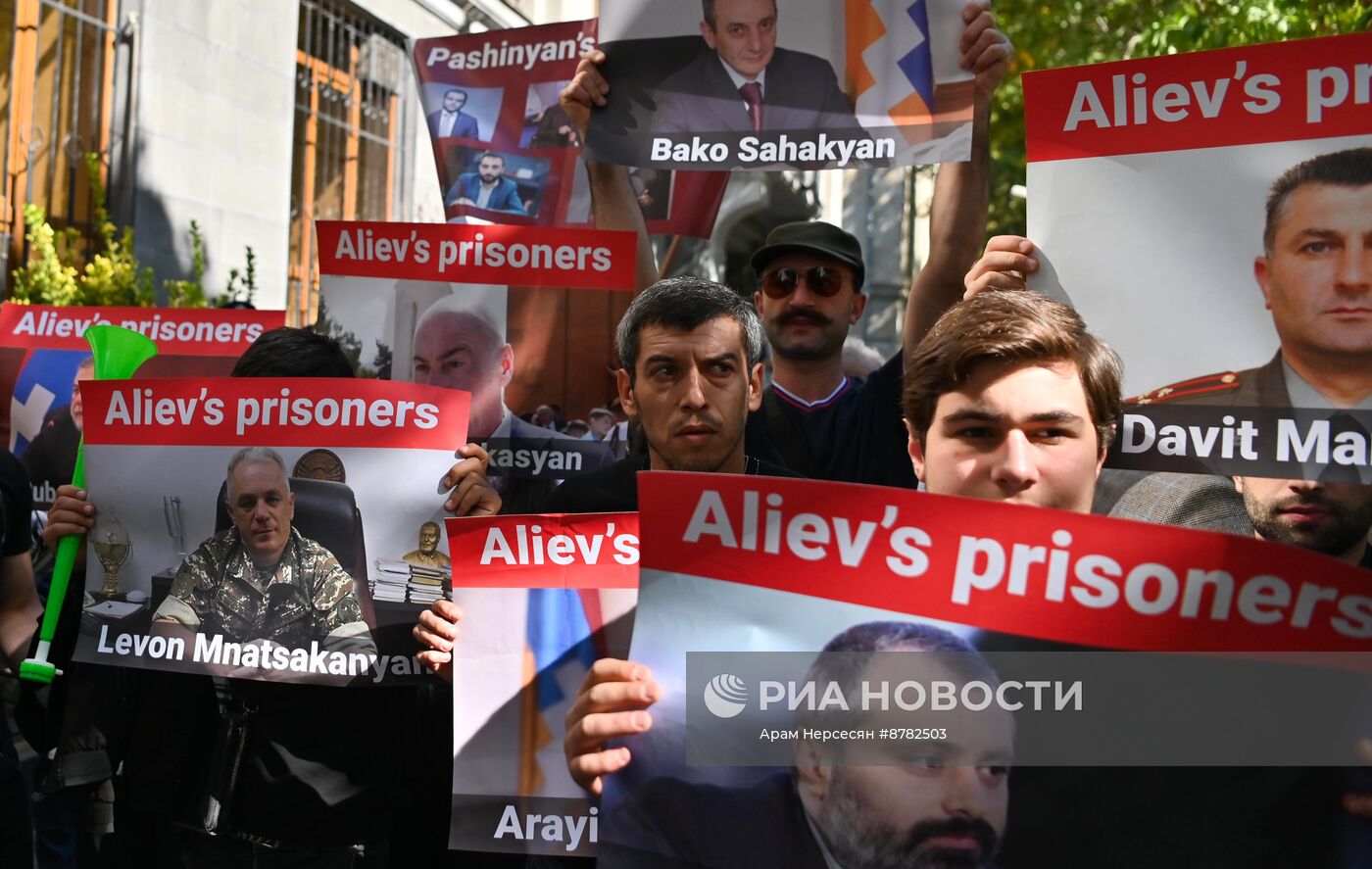 Акция протеста в Ереване