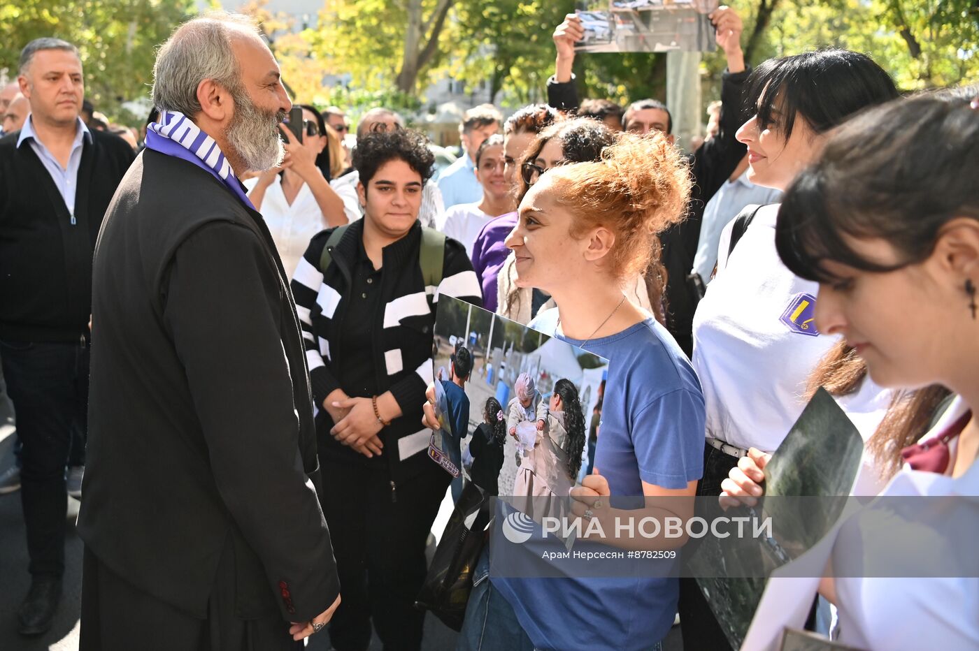 Акция протеста в Ереване
