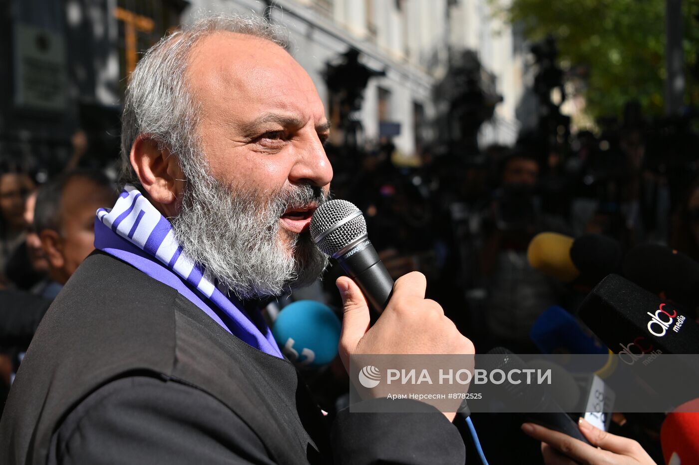 Акция протеста в Ереване