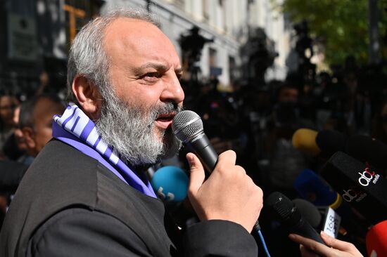 Акция протеста в Ереване