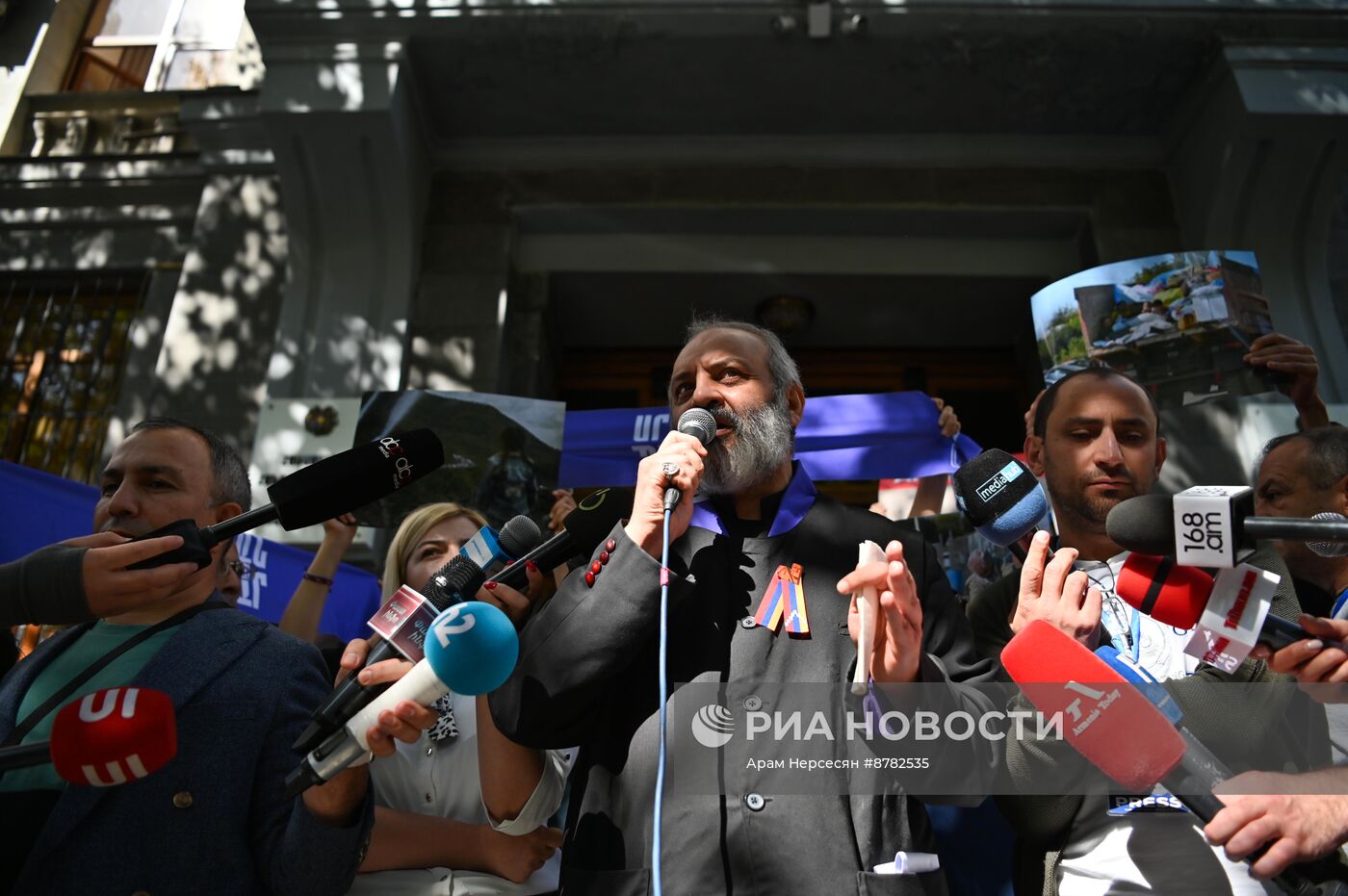 Акция протеста в Ереване