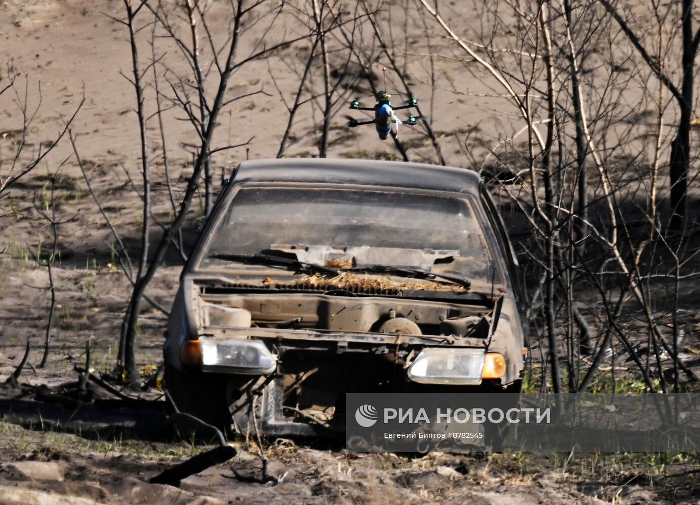 Работа центра БПЛА группировки "Запад"