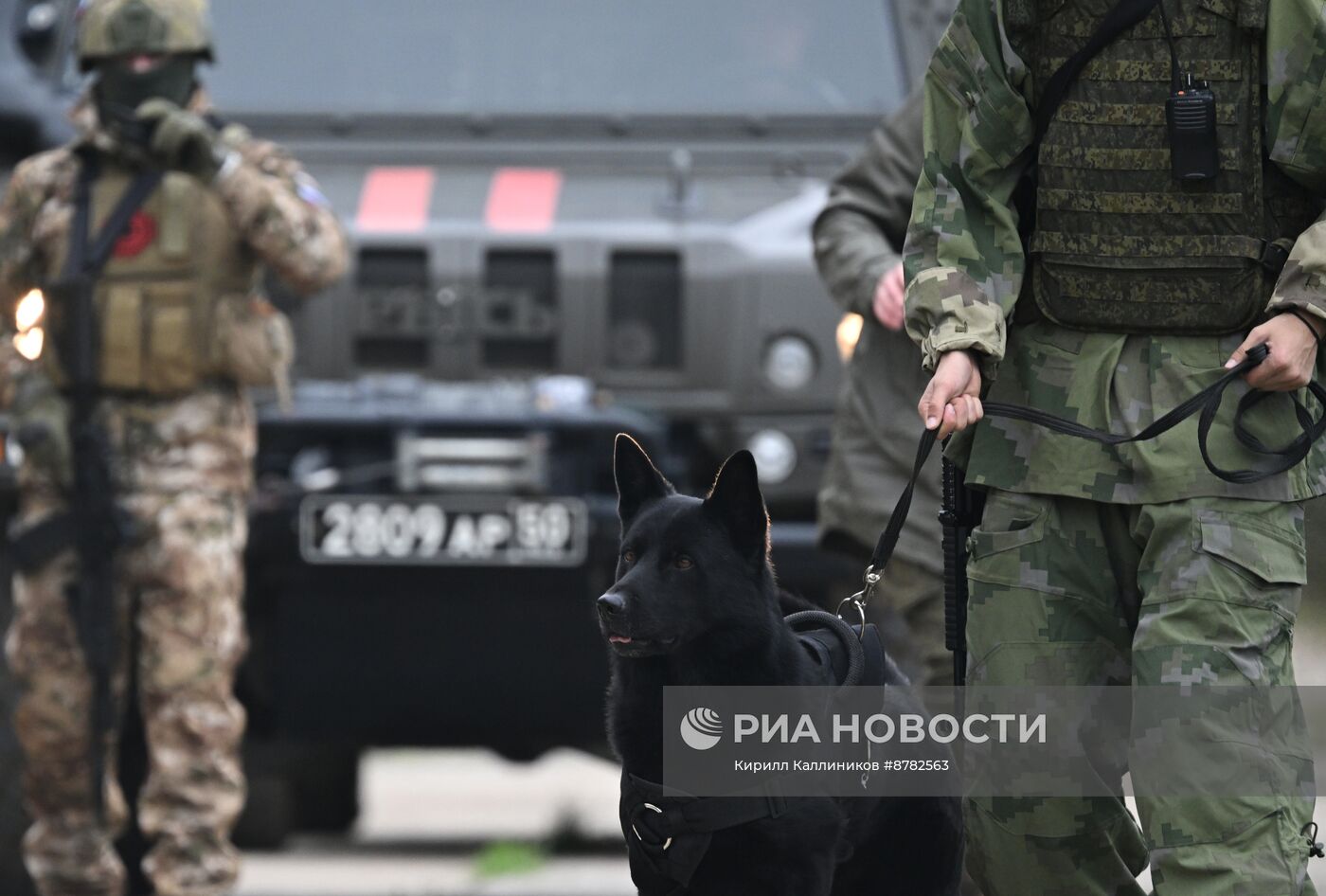 Занятия по боевой подготовке военнослужащих по контракту по специальностям Инженерных войск