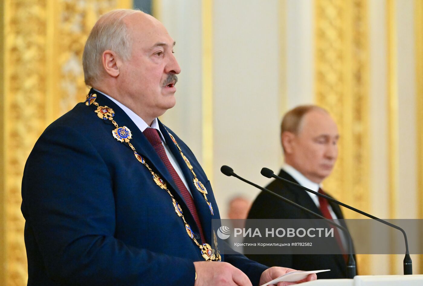 Президент Владимир Путин провел переговоры с президентом Белоруссии Александром Лукашенко