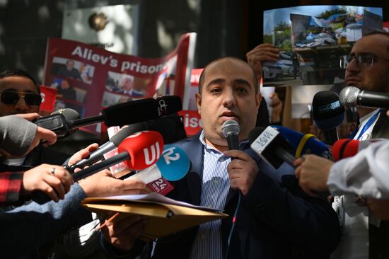 Акция протеста в Ереване