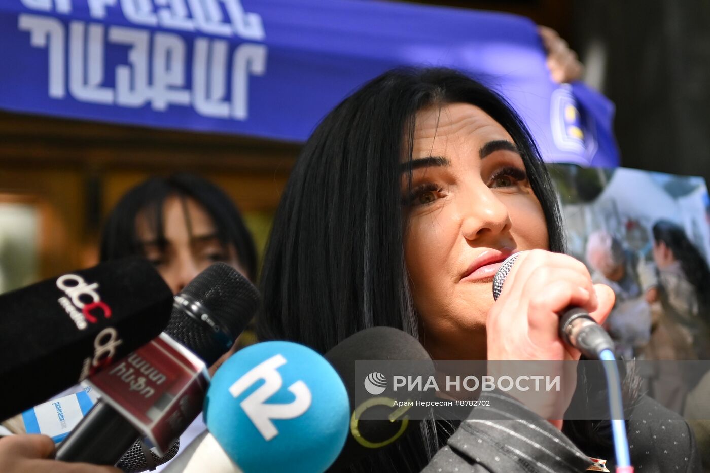 Акция протеста в Ереване