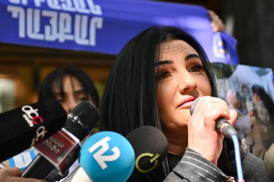 Акция протеста в Ереване