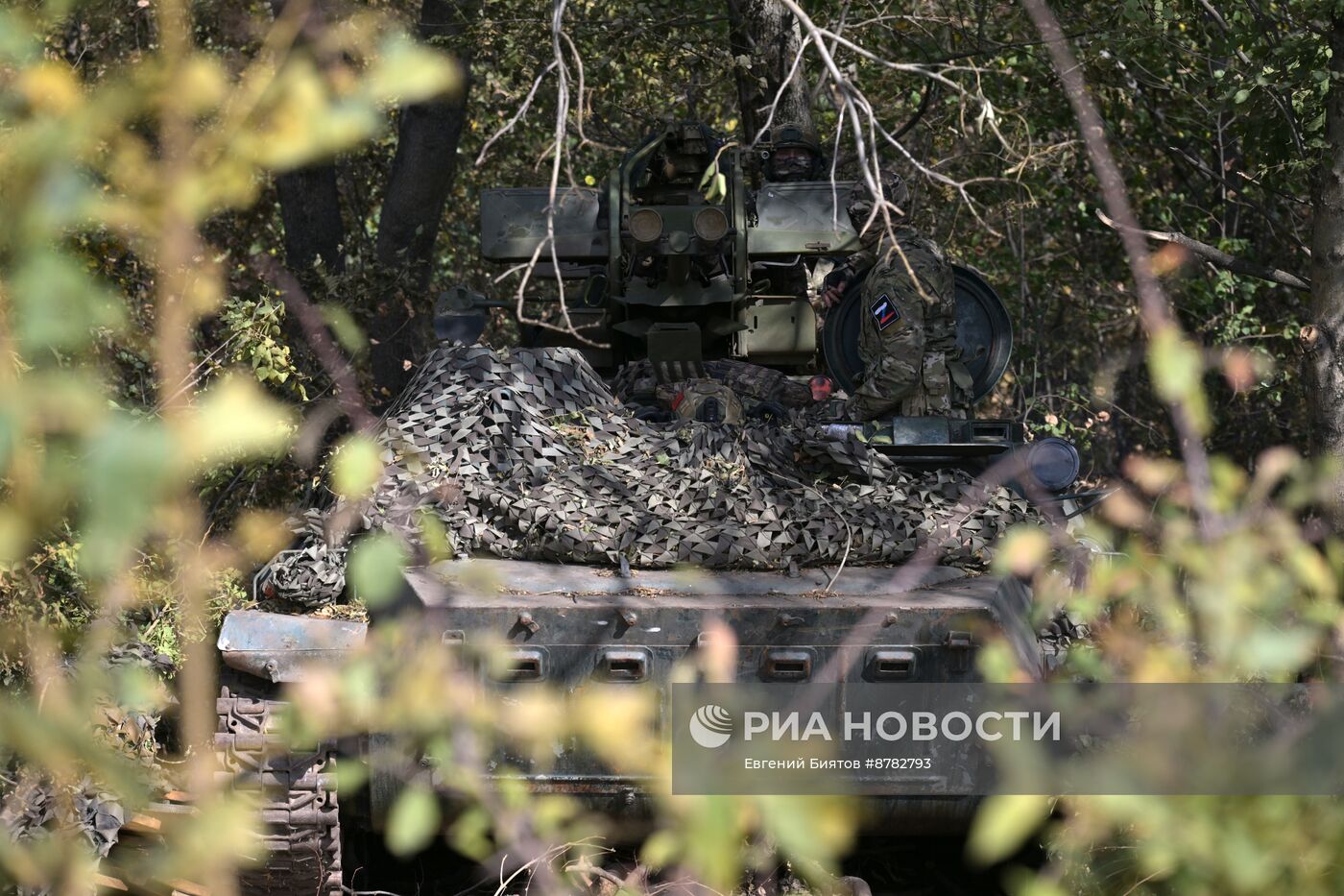 Боевое дежурство ЗРК "Бук-М2" ЦВО в ДНР