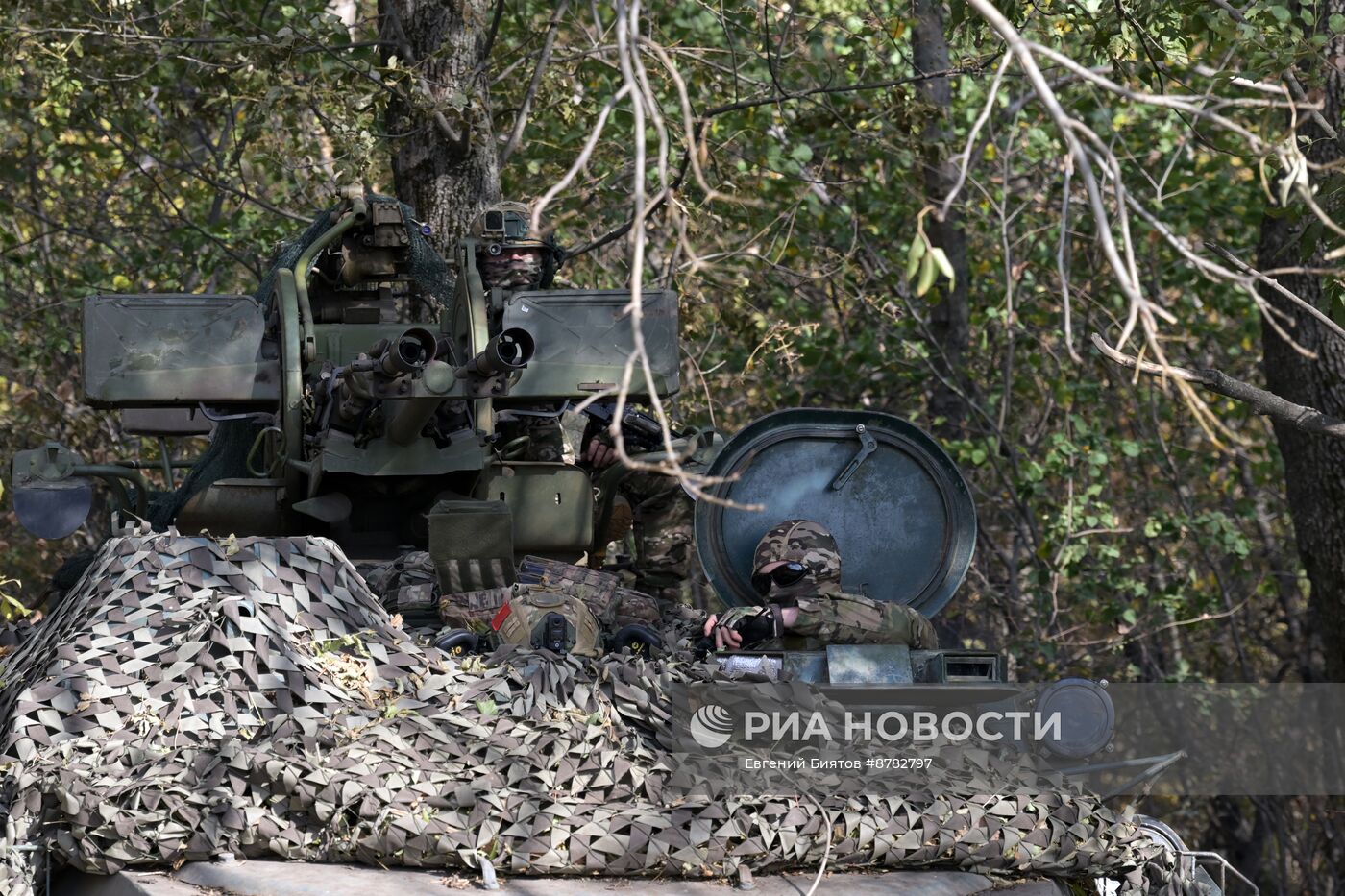 Боевое дежурство ЗРК "Бук-М2" ЦВО в ДНР