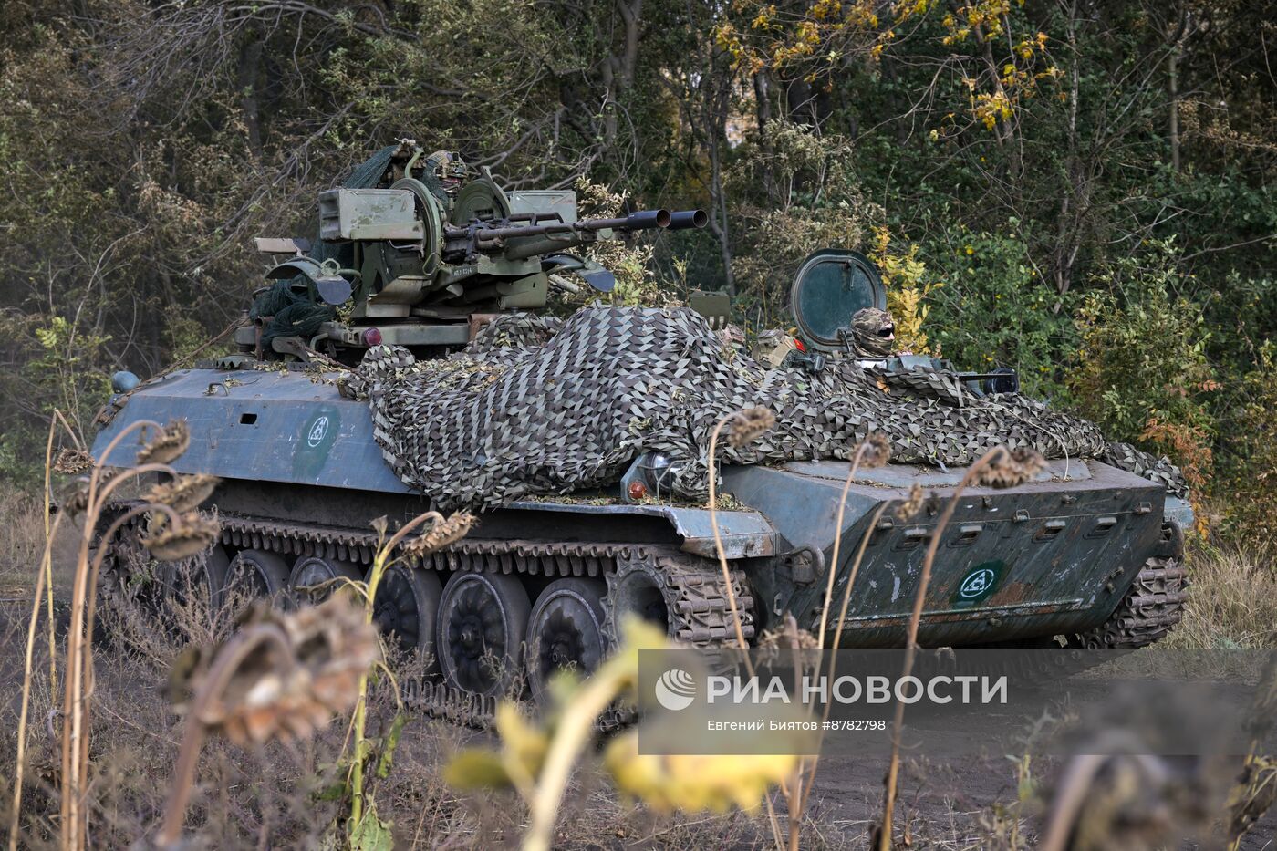 Боевое дежурство ЗРК "Бук-М2" ЦВО в ДНР