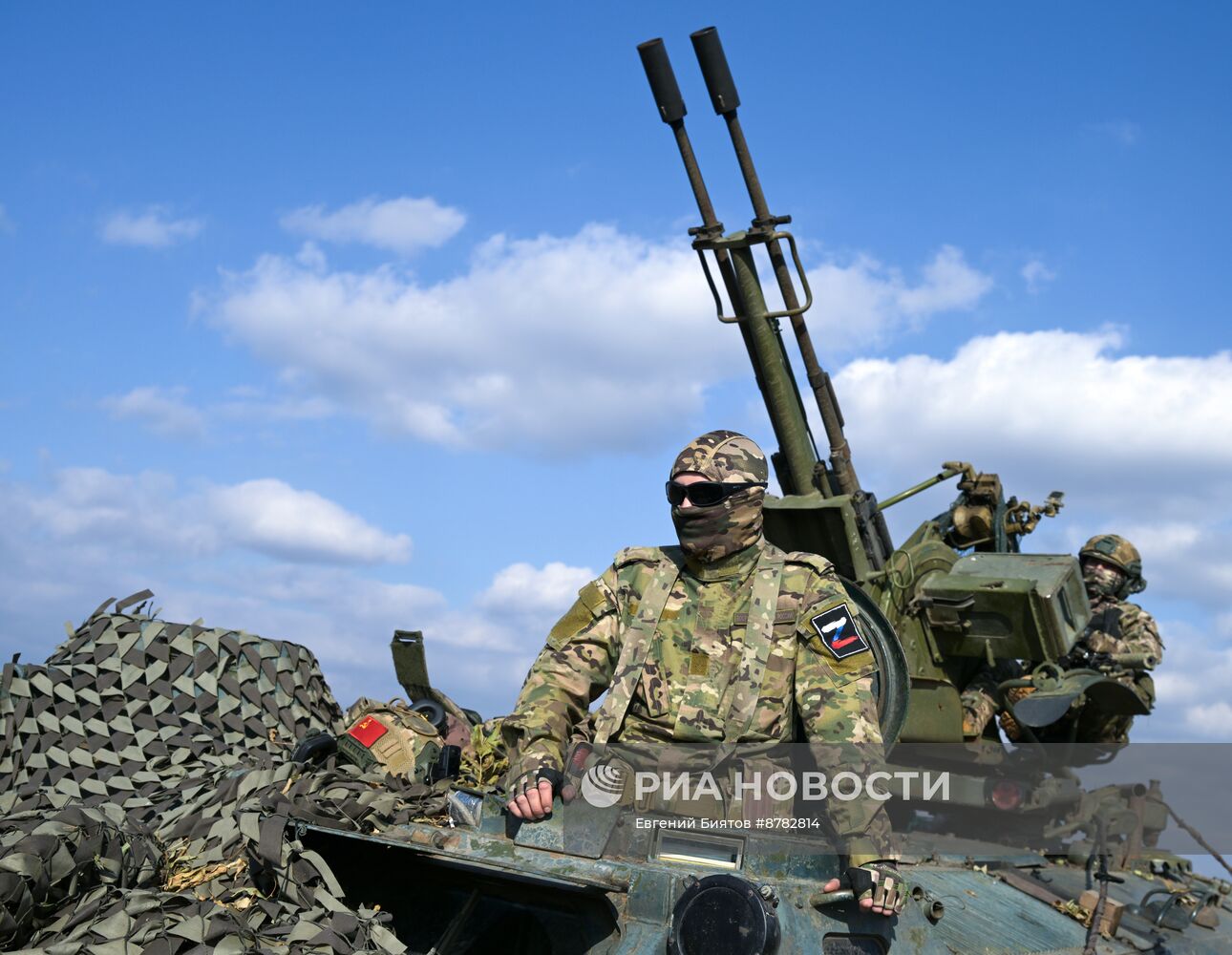 Боевое дежурство ЗРК "Бук-М2" ЦВО в ДНР