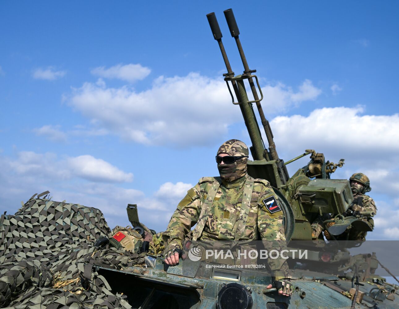 Боевое дежурство ЗРК "Бук-М2" ЦВО в ДНР