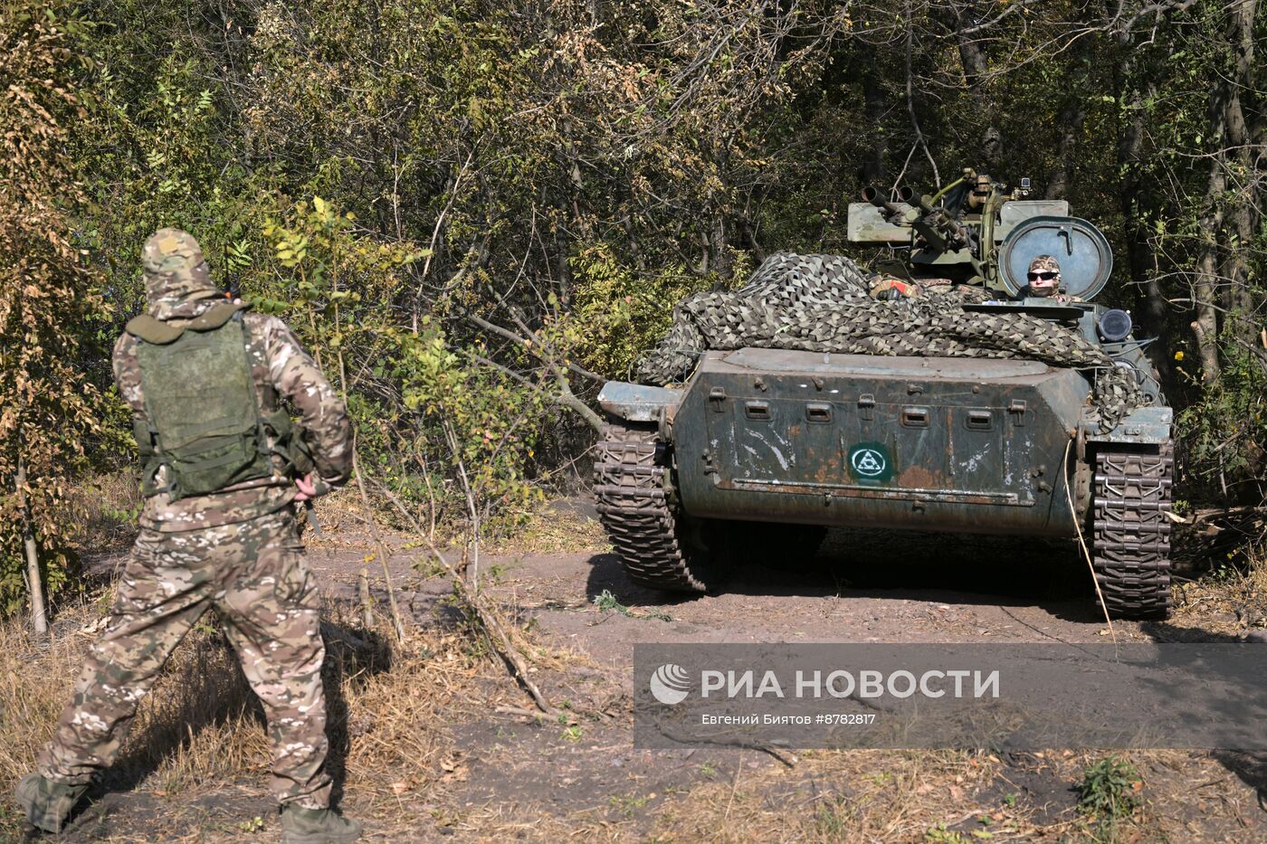 Боевое дежурство ЗРК "Бук-М2" ЦВО в ДНР